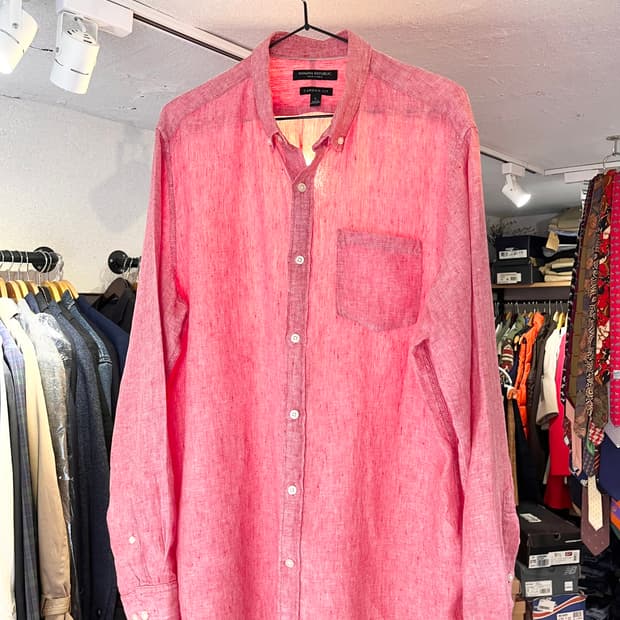 바나나리퍼블릭 린넨 셔츠