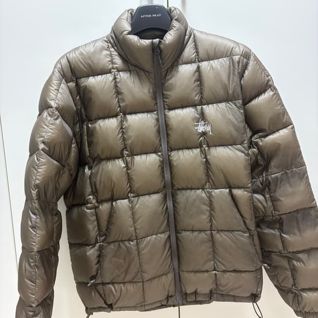 스투시 미드웨이트 푸퍼 토프 L