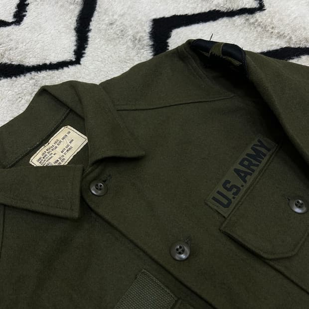 [S]U.S Army 오리지널 필드 울 셔츠/짙은카키