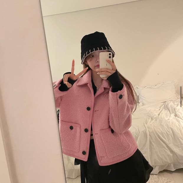 스튜디오 톰보이 STUDIO TOMBOY 아웃포켓 숏자켓