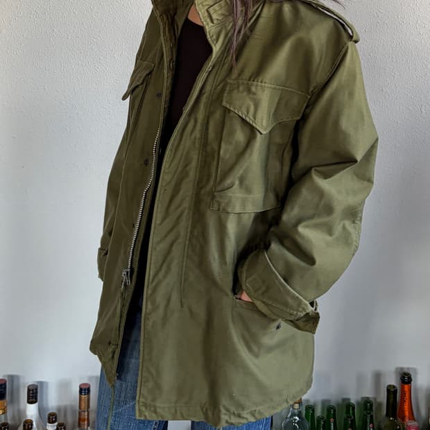 [XS]US ARMY 미육군 60s 오리지널 M65 필드 자켓