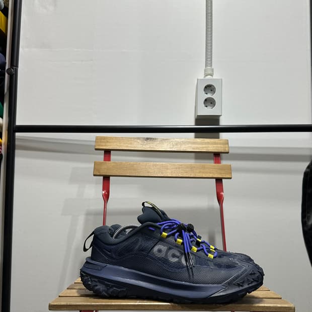 285) 나이키 트레킹화 남성 남자 ACG 마운틴 플라이 로우 네이비