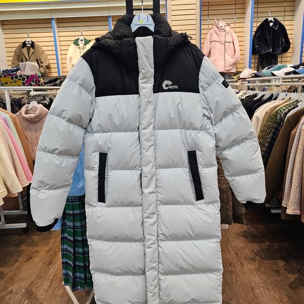 No.108 네파 구스다운 롱패딩M