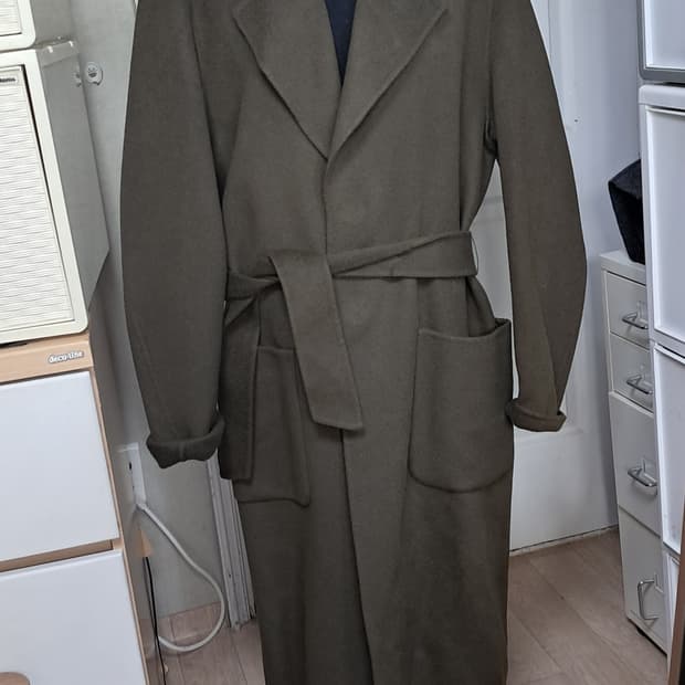 산드로옴므 울캐시 코트 L 사이즈(약100~105)18년제품, 상태최상