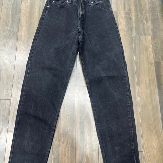 90s usa 리바이스 550. 블랙 오렌지탭 30