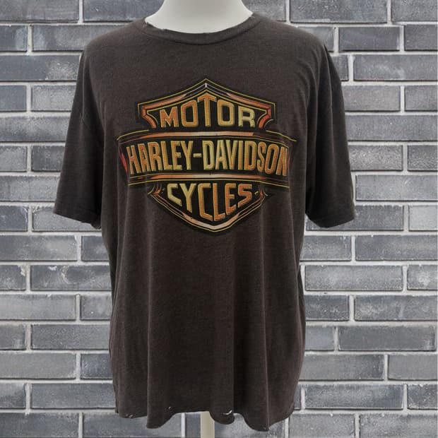 할리데이비슨 빈티지 반팔 티셔츠