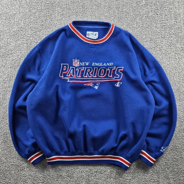 로고에슬레틱 NFL뉴잉글랜드패트리어츠 맨투맨 스웻 셔츠(XL)/10951