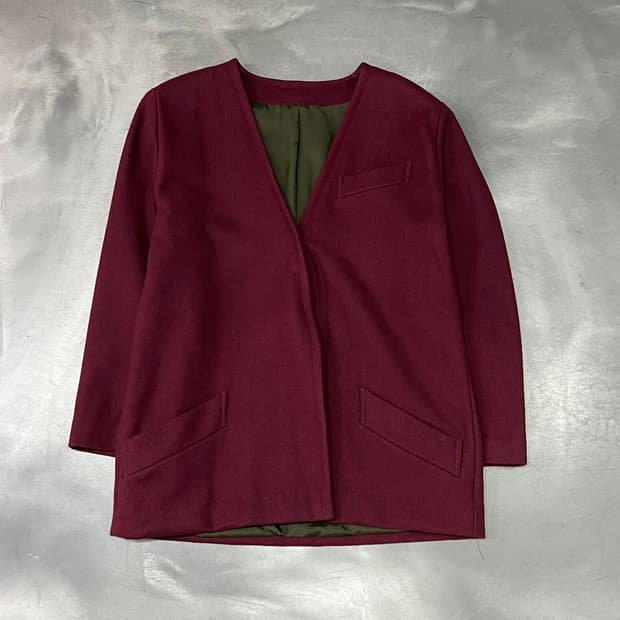  장폴고티에 울 논카라 자켓 y15193