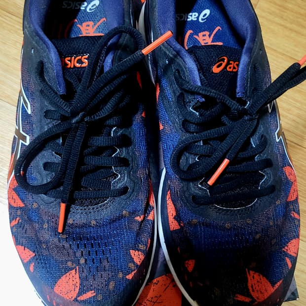 아식스 젤 카야노 24 CC 춘천마라톤 한정판 260mm