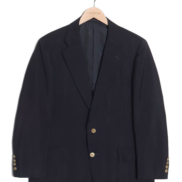 90's BUREBRRYS Wool&Mahair Tailored 