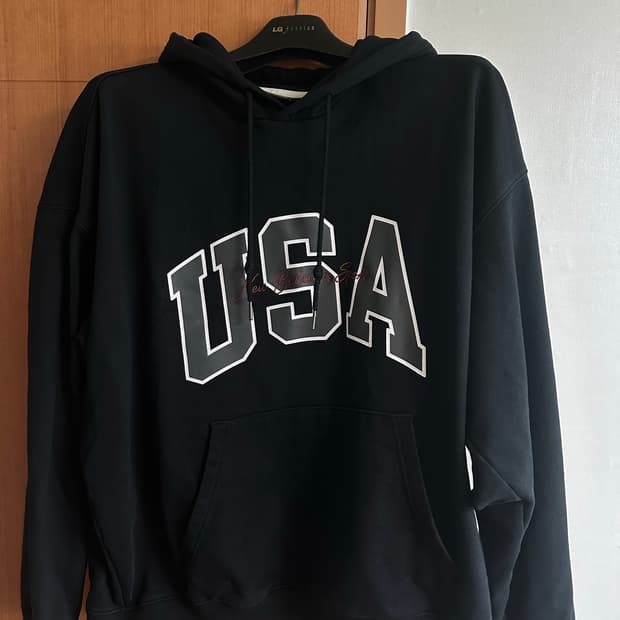 뉴발란스 UNI USA 클래식 후드티 2XL