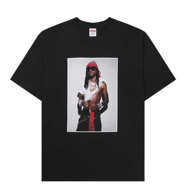 슈프림 카티 반팔 티셔츠 블랙 S