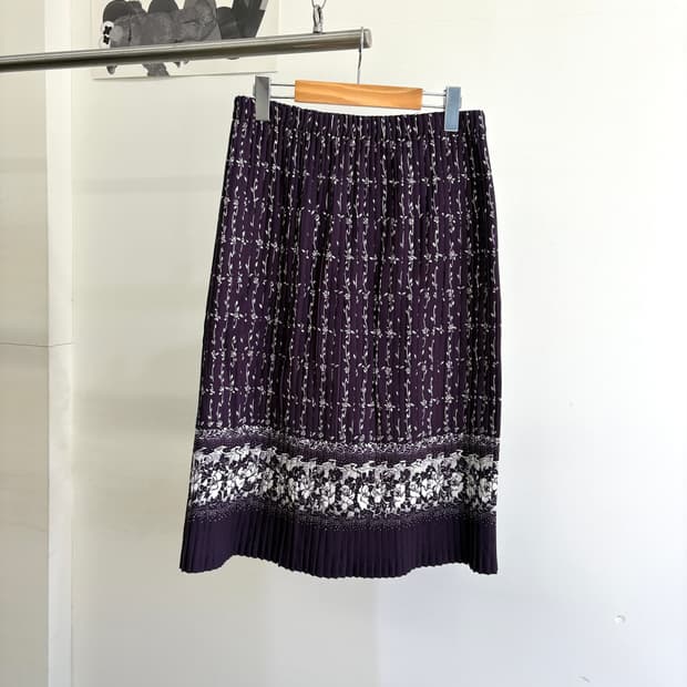 JAPANESE BRAND (Made in Japan) 미디 스커트