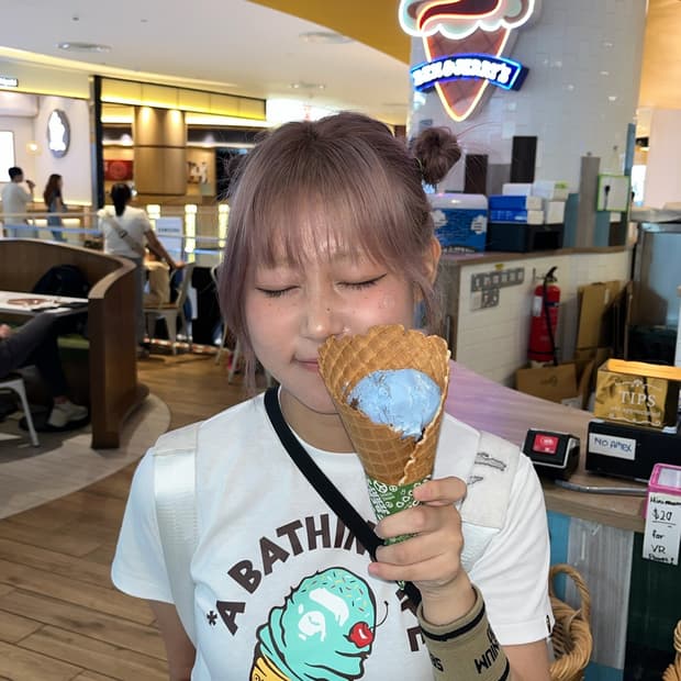베이프 민트초코 아이스크림 티셔츠