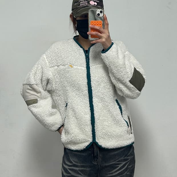 나이키 쉐르파 플리스 집업 가디건