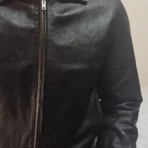 올드갭 레더 자켓 s