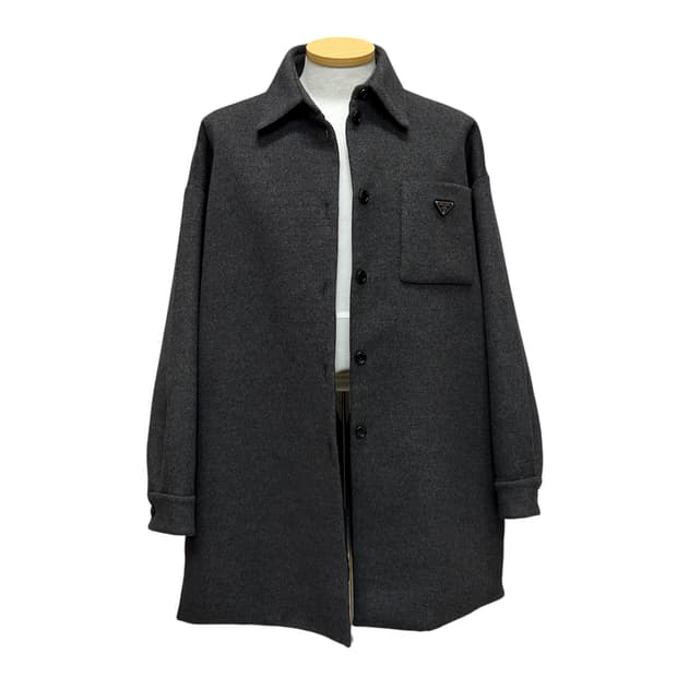 프라다 싱글 브리스티드 캐시고라 카방 자켓 ( 105 )