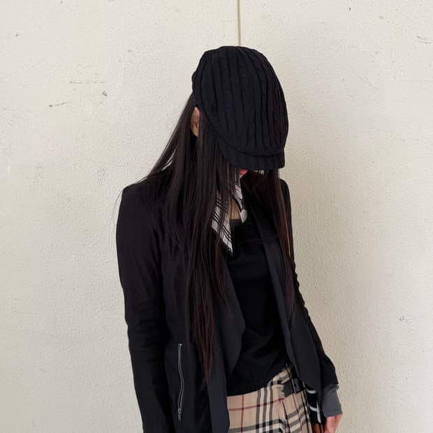 Pure Dkny 드레이프 자켓