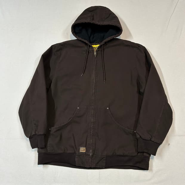 XL) BRAZOS USA 워크웨어 덕 캔버스 액티브 자켓