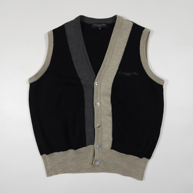 크리스찬디올 조끼 가디건
