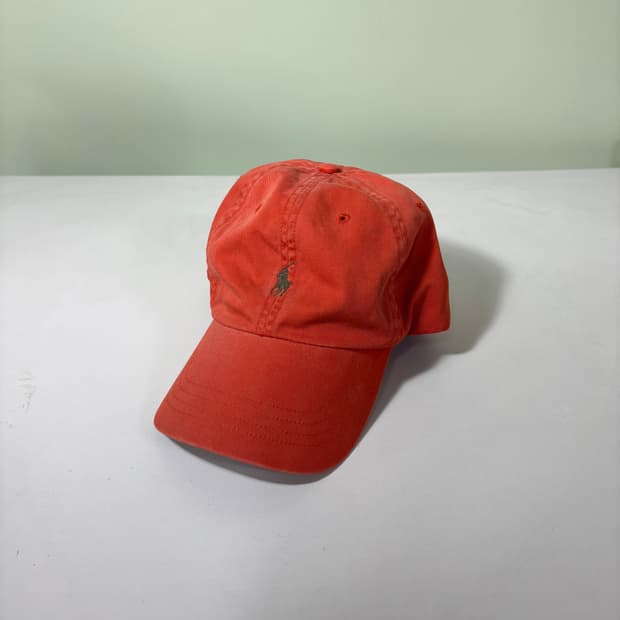OS 폴로 랄프로렌 오렌지 포니 볼캡