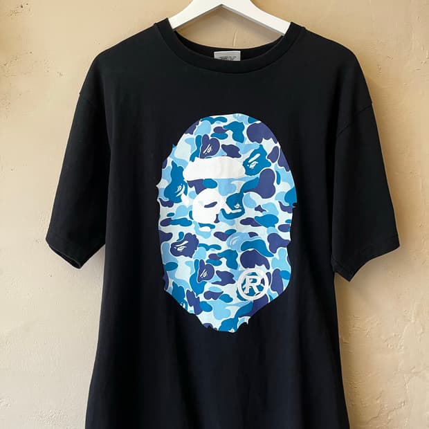 베이프 ABC 카모 빅 에이프 티셔츠