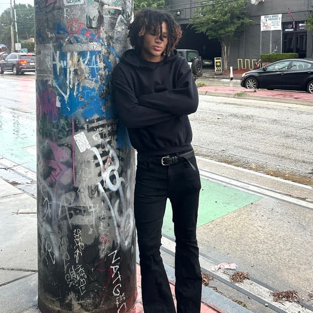 00s 빈티지 리바이스 517 데님 BK 블랙 워시드 34