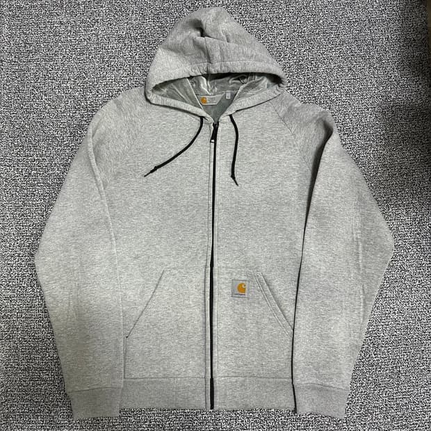 (L) 칼하트 그레이 후드자켓 후드집업