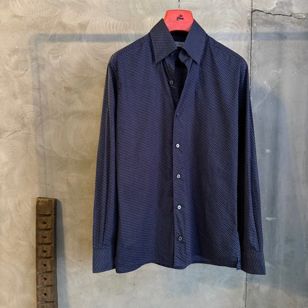 에르메네질도 제나 드레스 셔츠 100