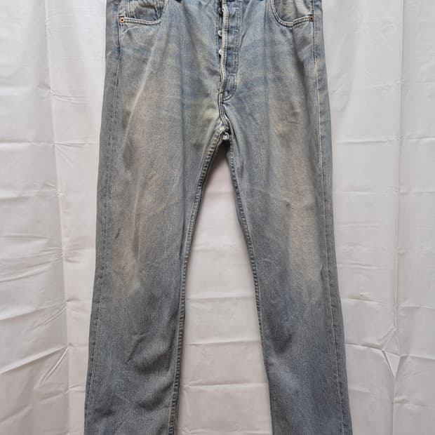 리바이스 501 데님 영국발