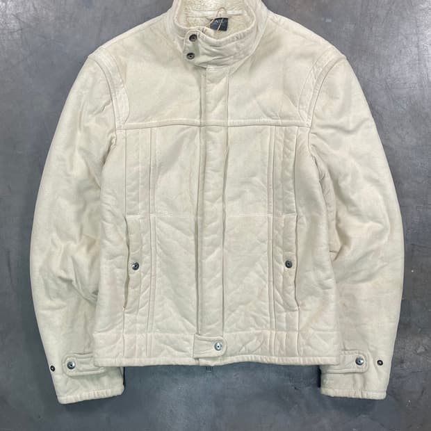 아르마니 스웨이드 쉐르파 무스탕 자켓