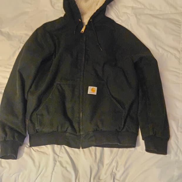 희귀 매물 칼하트 양털 후드집업