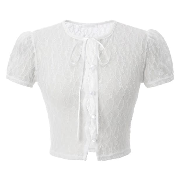 쓰리타임즈 다이애나 가디건 화이트