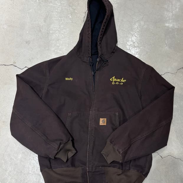 칼하트 덕 액티브자켓 J25 다크브라운