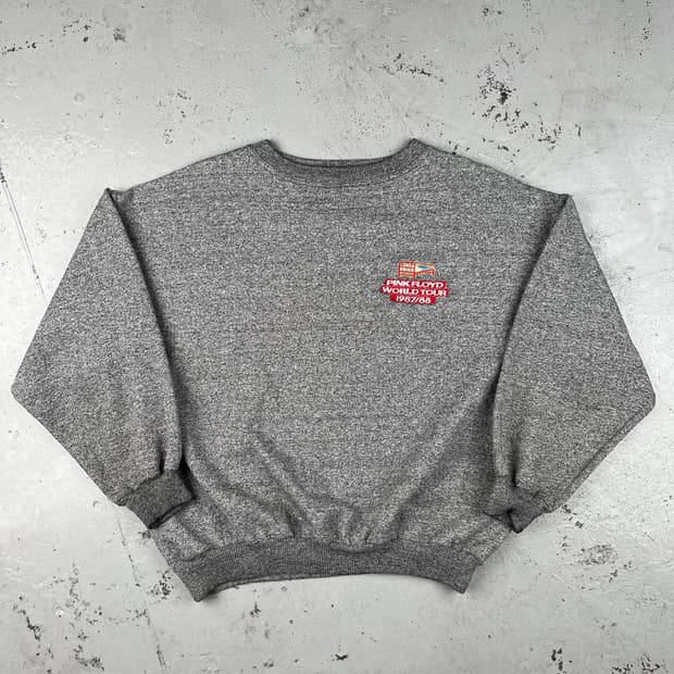 빈티지 핑크플로이드 월드투어 87-88 스웻셔츠