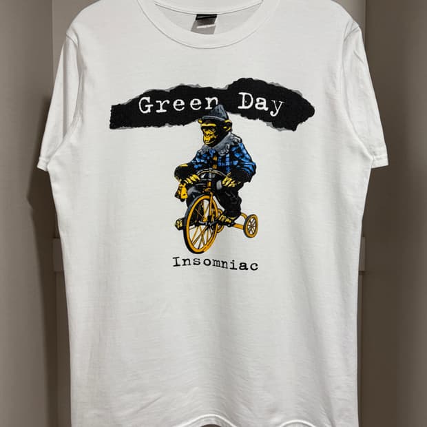 빈티지 00s Green Day 그린데이 밴드 티셔츠
