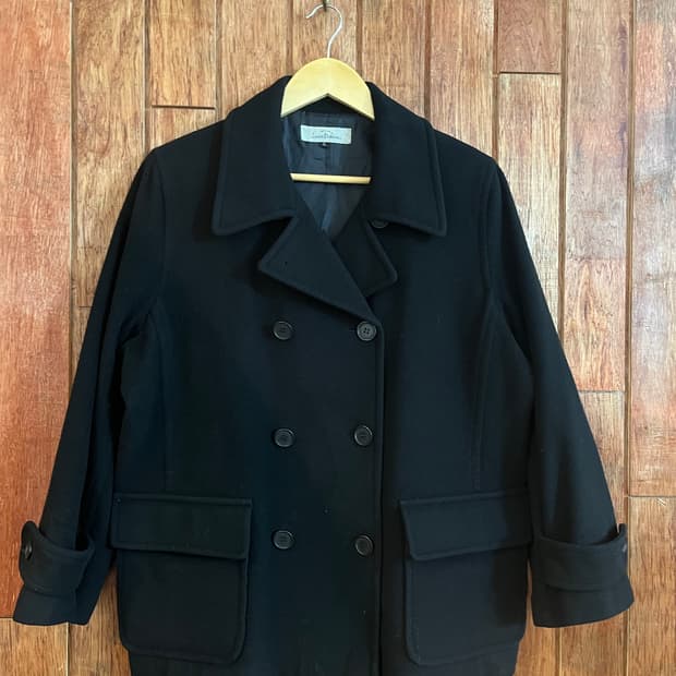 일본빈티지 블랙 피코트입니다