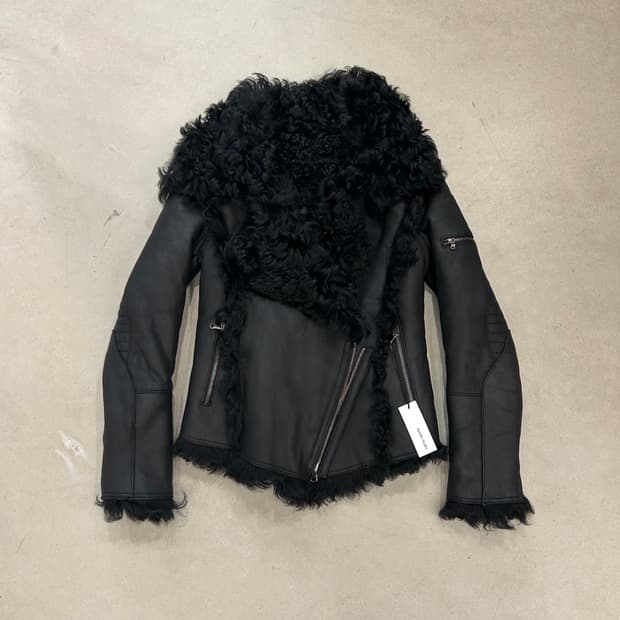 ayadz vintage studio shearing jacket