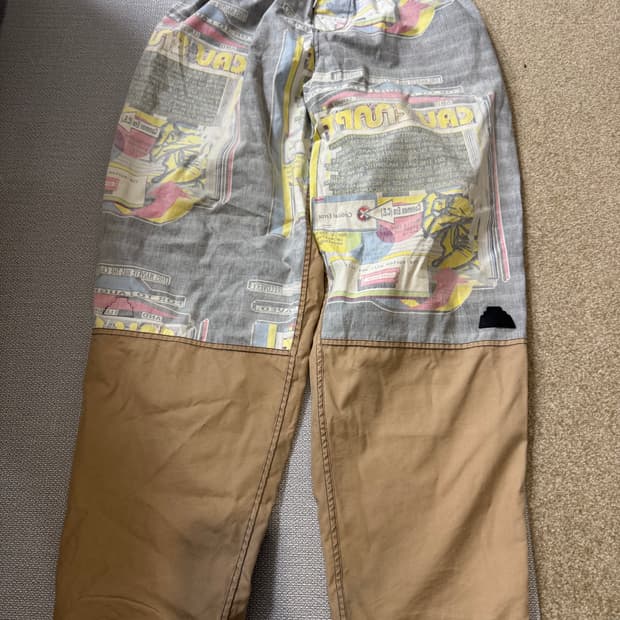 카브엠트 x ssz 리버시블 팬츠