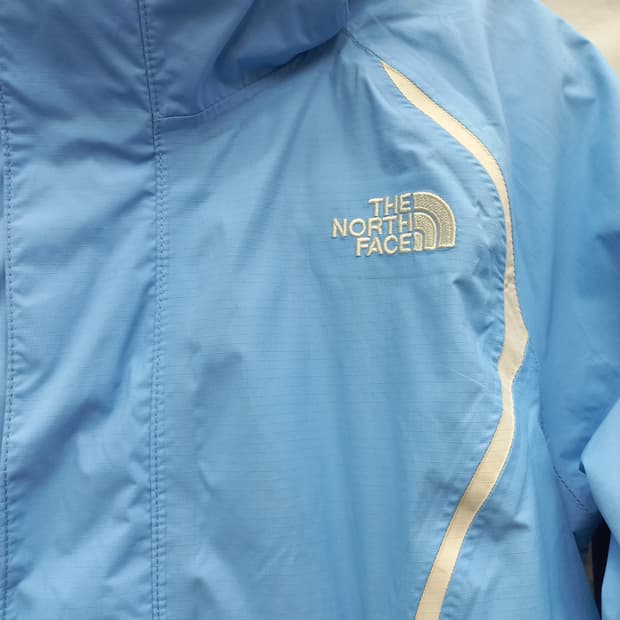 노스페이스 여성 바람막이 XS (90) 스카이블루