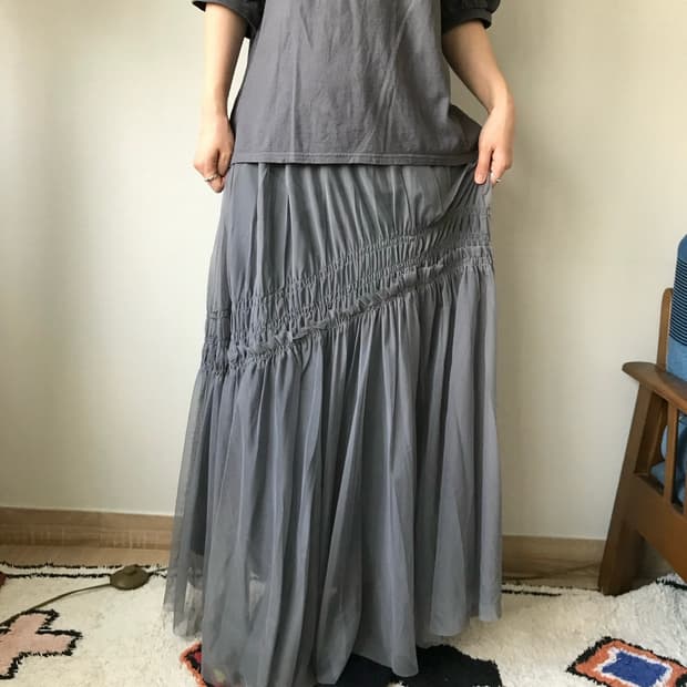 frill sha- sha skirt