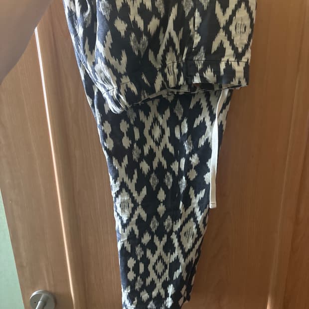 하버색 린넨 팬츠 M