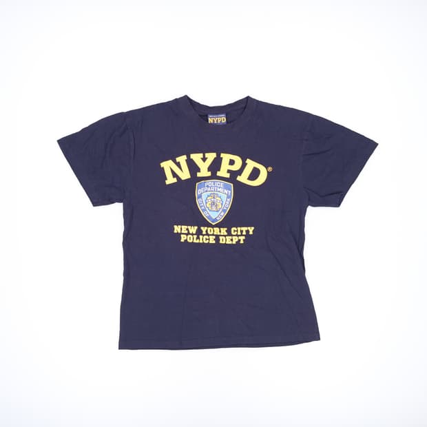 L NYPD 반팔 뉴욕경찰티 0609H2