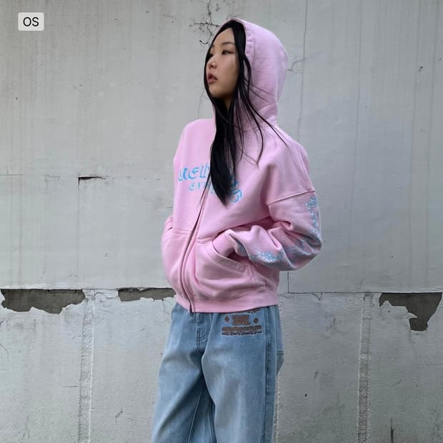 웰빙익스프레스 후드집업