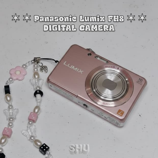 파나소닉 루믹스 DMC-FH8 빈티지 디카 로즈골드