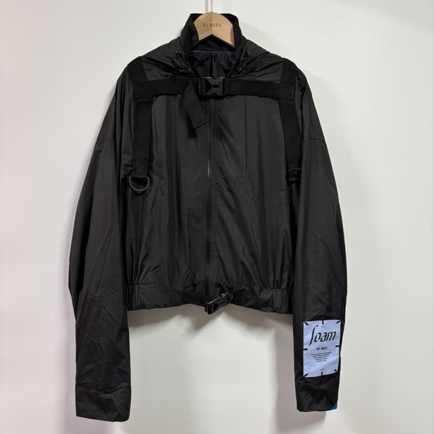 [L] MCQ 알렉산더맥퀸 3WAY 크롭 블루종 바람막이 자켓