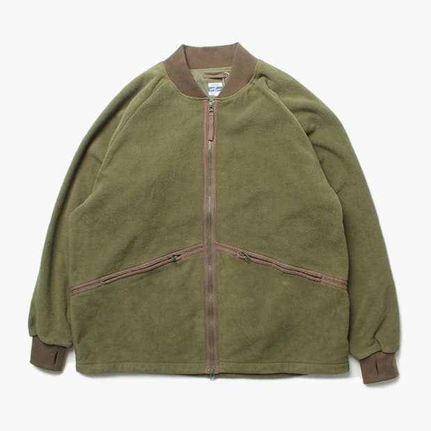  ARMY TWILL "Khaki Fleece Jacket"