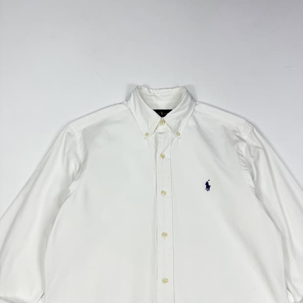 폴로 랄프로렌 포니 클래식핏 화이트 셔츠 (실측 M)