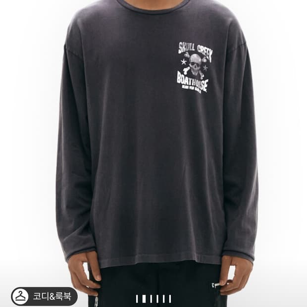 [갤러리디파트먼트] 스컬 크릭 티셔츠 XL