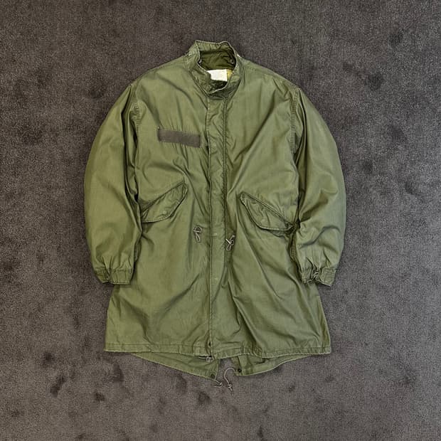 80s 미군 M65 오리지널 피쉬테일 파카 S